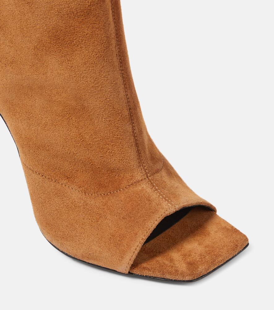 Paris Texas Amanda suede ankle boots