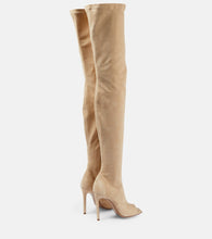 Paris Texas Amanda suede over-the-knee boots
