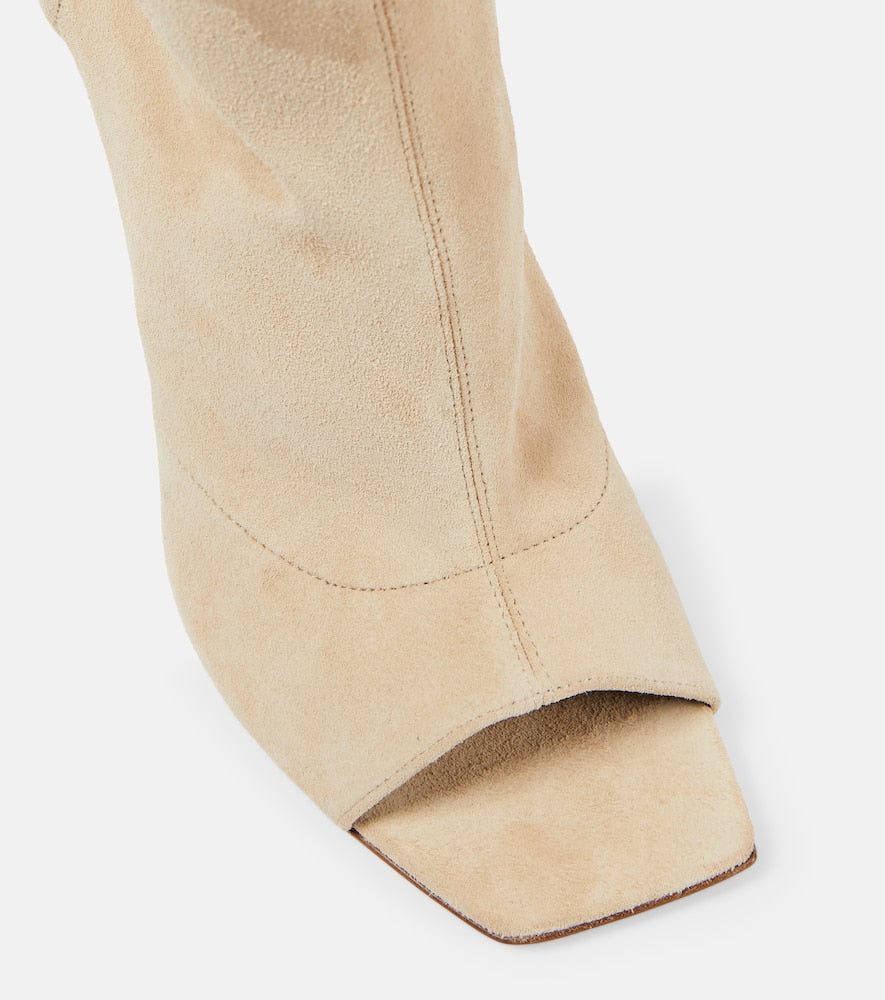 Paris Texas Amanda suede over-the-knee boots