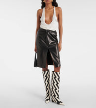 Jimmy Choo Blake 85 leather knee-high boots