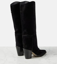 Jimmy Choo Cece 80 suede knee-high boots