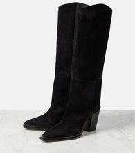 Jimmy Choo Cece 80 suede knee-high boots