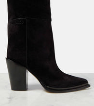 Jimmy Choo Cece 80 suede knee-high boots