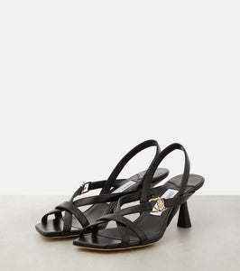 Jimmy Choo Jess 65 leather sandals