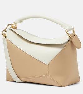 Loewe Puzzle Small leather shoulder bag. Shop Loewe Shoulder Bags for women now.