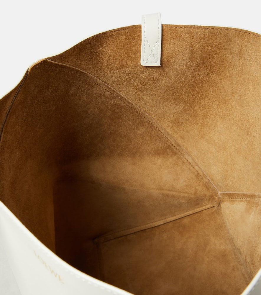 Loewe Puzzle Fold leather tote bag