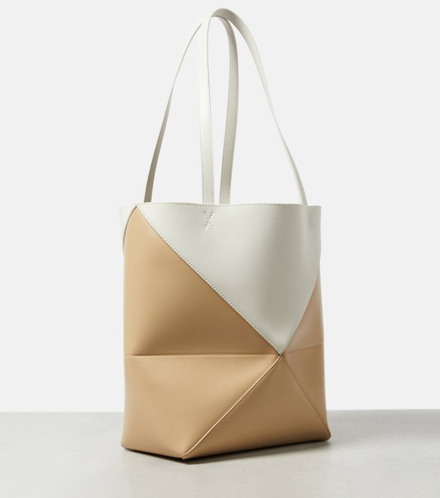 Loewe Puzzle Fold leather tote bag