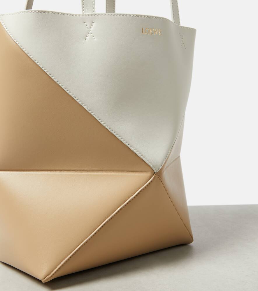Loewe Puzzle Fold leather tote bag