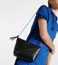 Loewe Puzzle Fold leather clutch