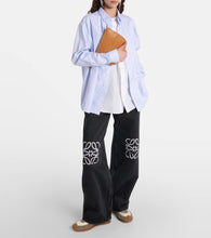 Loewe Puzzle Fold leather clutch