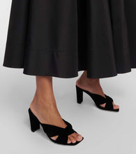 Jimmy Choo Avenue 85 velvet mules