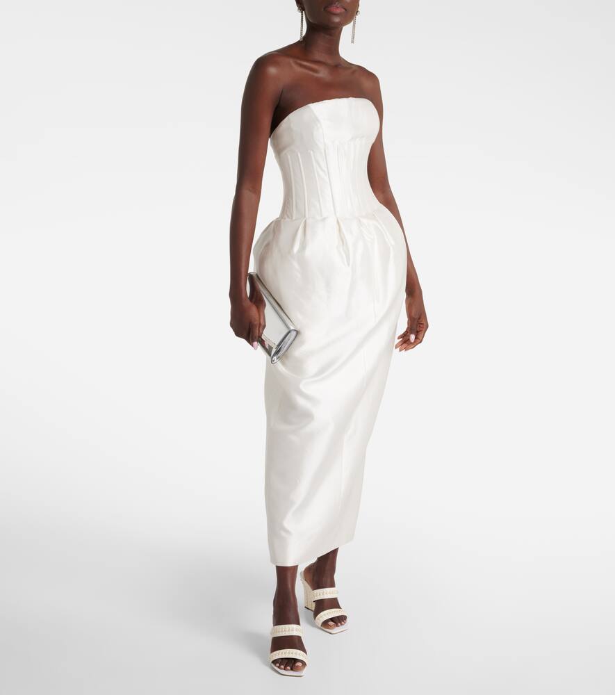 Jimmy Choo Bridal Sacoria 85 embellished wedge mules