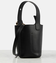 Loewe Pebble Mini leather bucket bag