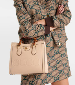 Gucci Gucci Diana Small leather tote bag