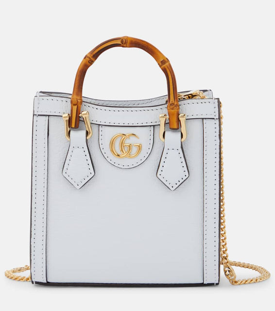 Gucci Diana Mini leather tote bag. Shop Gucci Shoulder Bags for women now.