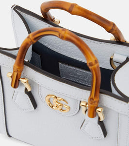 Gucci Diana Mini leather tote bag