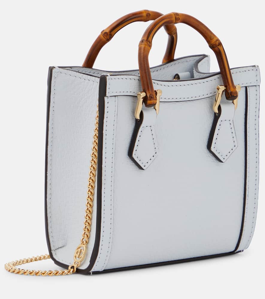 Gucci Diana Mini leather tote bag