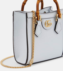 Gucci Diana Mini leather tote bag