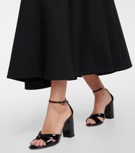 Aquazzura Divine 85 patent leather sandals