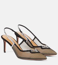 Aquazzura Forbidden Love 75 slingback pumps
