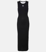 Loewe Anagram cotton jersey maxi dress