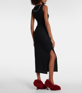 Loewe Anagram cotton jersey maxi dress