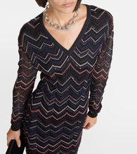 Missoni Zig Zag sequined maxi dress