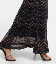 Missoni Zig Zag sequined maxi dress