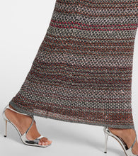 Missoni Striped sequined maxi dress