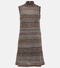 Missoni Printed metallic minidress