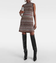 Missoni Printed metallic minidress