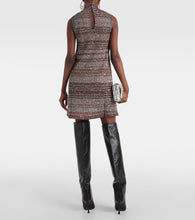 Missoni Printed metallic minidress