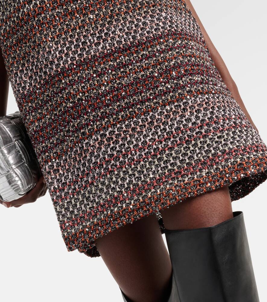 Missoni Printed metallic minidress