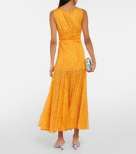 Giambattista Valli Printed cotton maxi dress