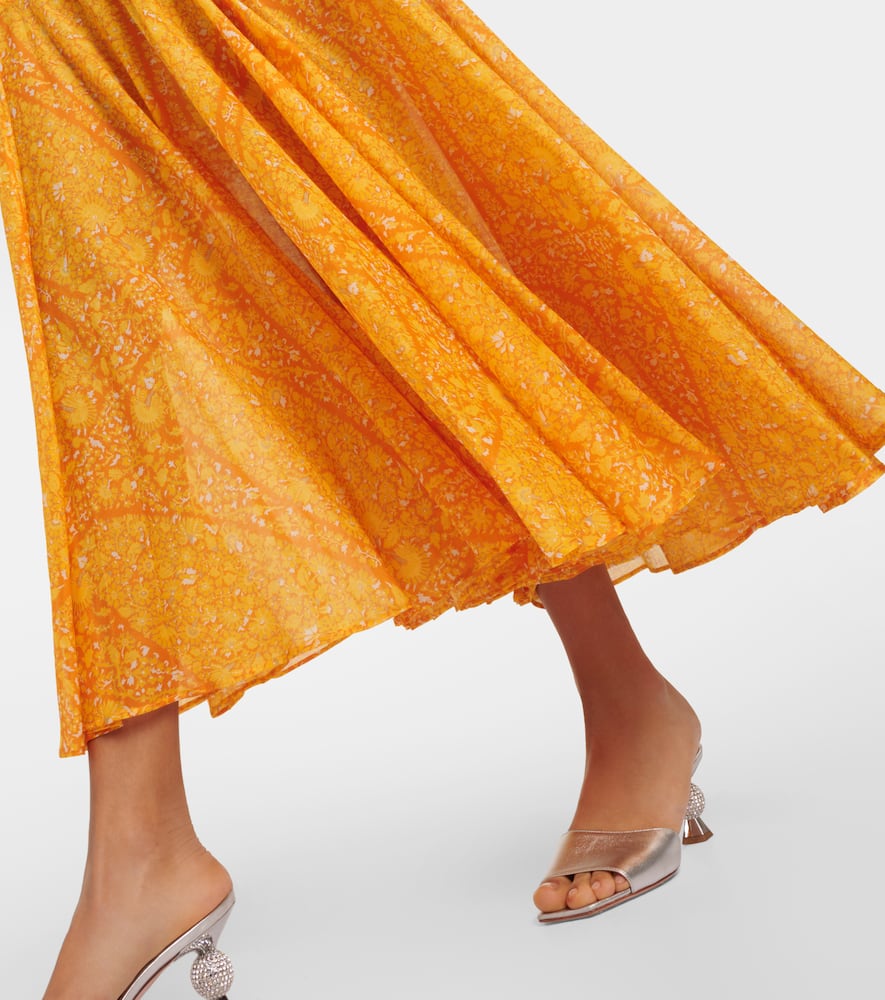 Giambattista Valli Printed cotton maxi dress