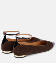 Aquazzura Pinot suede ballet flats