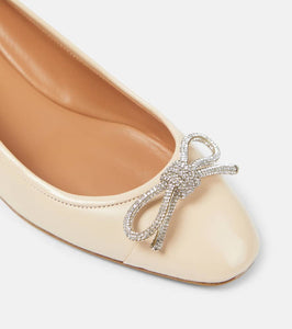 Aquazzura Parisina Crystal 35 leather pumps