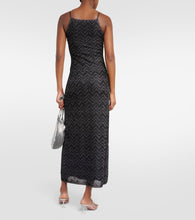 Missoni Zig Zag metallic maxi dress