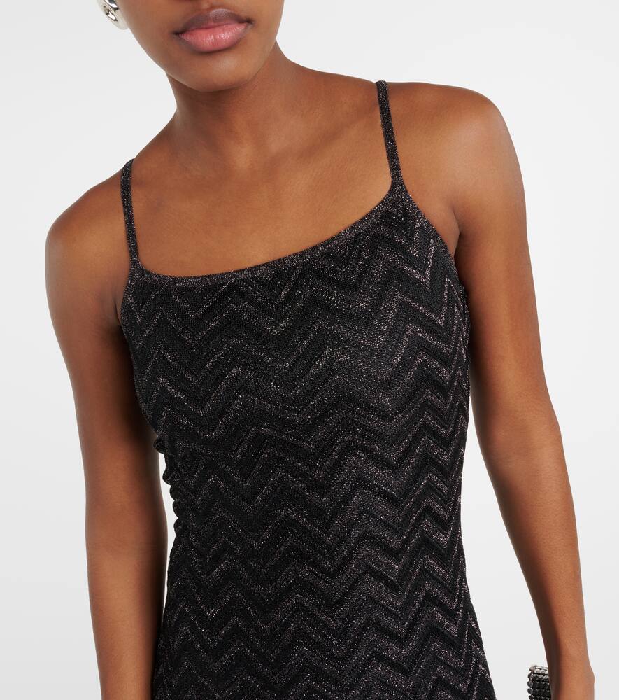 Missoni Zig Zag metallic maxi dress