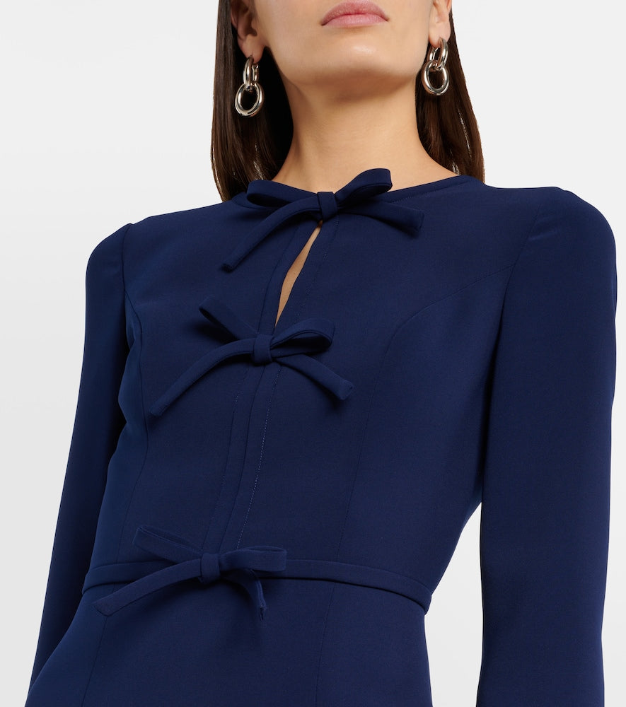 Carolina Herrera Bow-detail midi dress