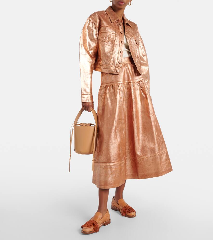 Ulla Johnson Fringed leather loafers