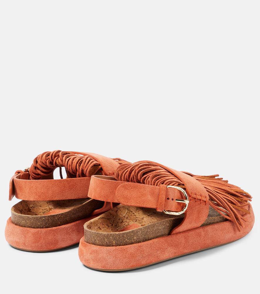 Ulla Johnson Alba fringed suede sandals