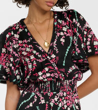 Poupette St Barth Mabelle printed maxi dress