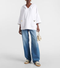 Valentino Garavani Upvillage metallic leather sneakers