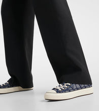 Valentino Garavani Totaloop Toile Iconographe denim sneakers