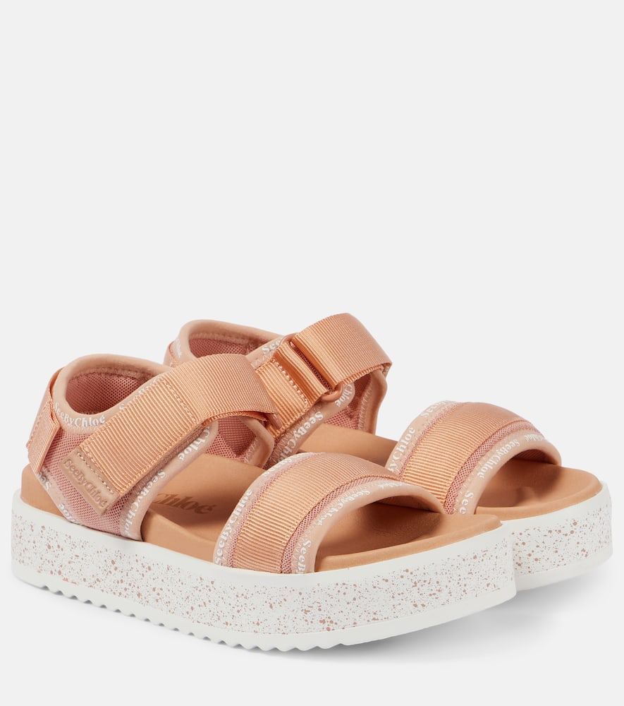 See By Chloe Pipper mesh platform sandals