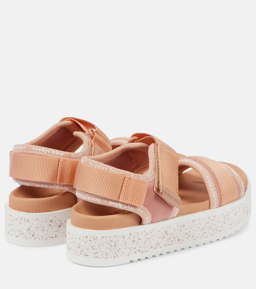 See By Chloe Pipper mesh platform sandals