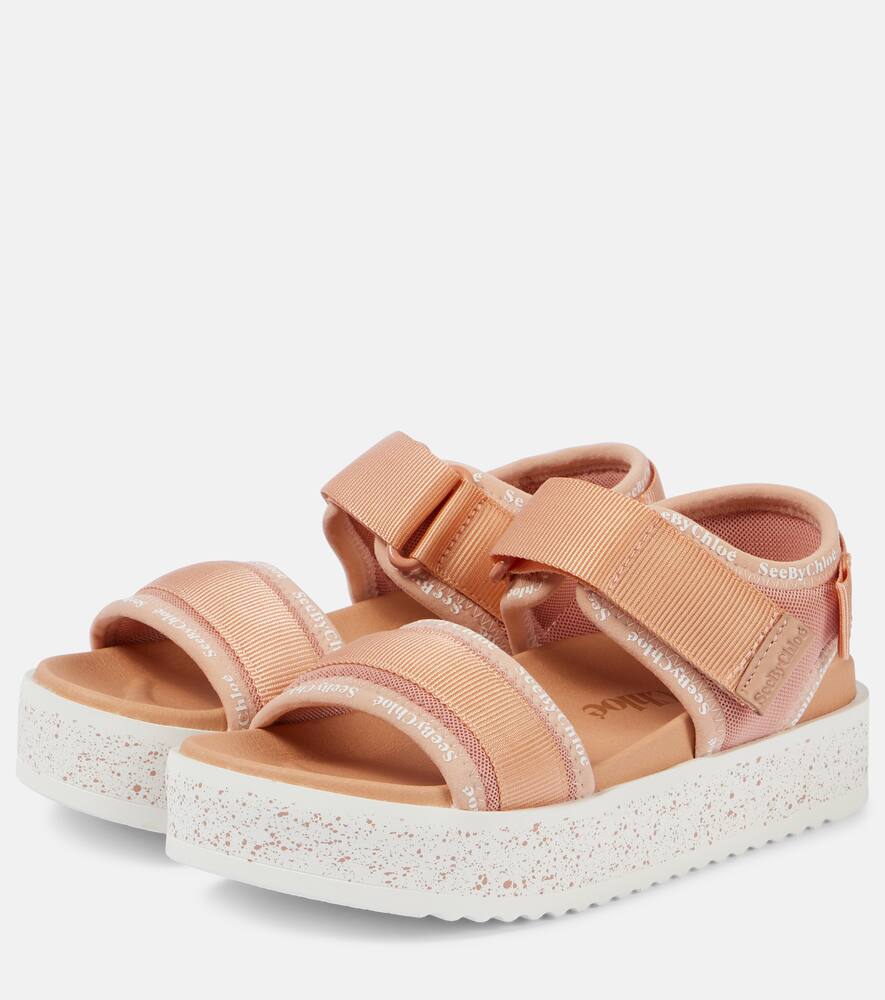 See By Chloe Pipper mesh platform sandals