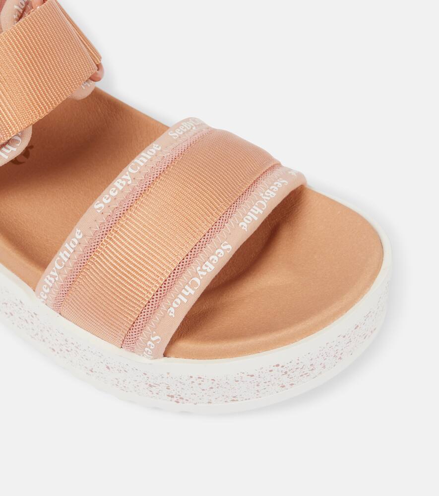 See By Chloe Pipper mesh platform sandals
