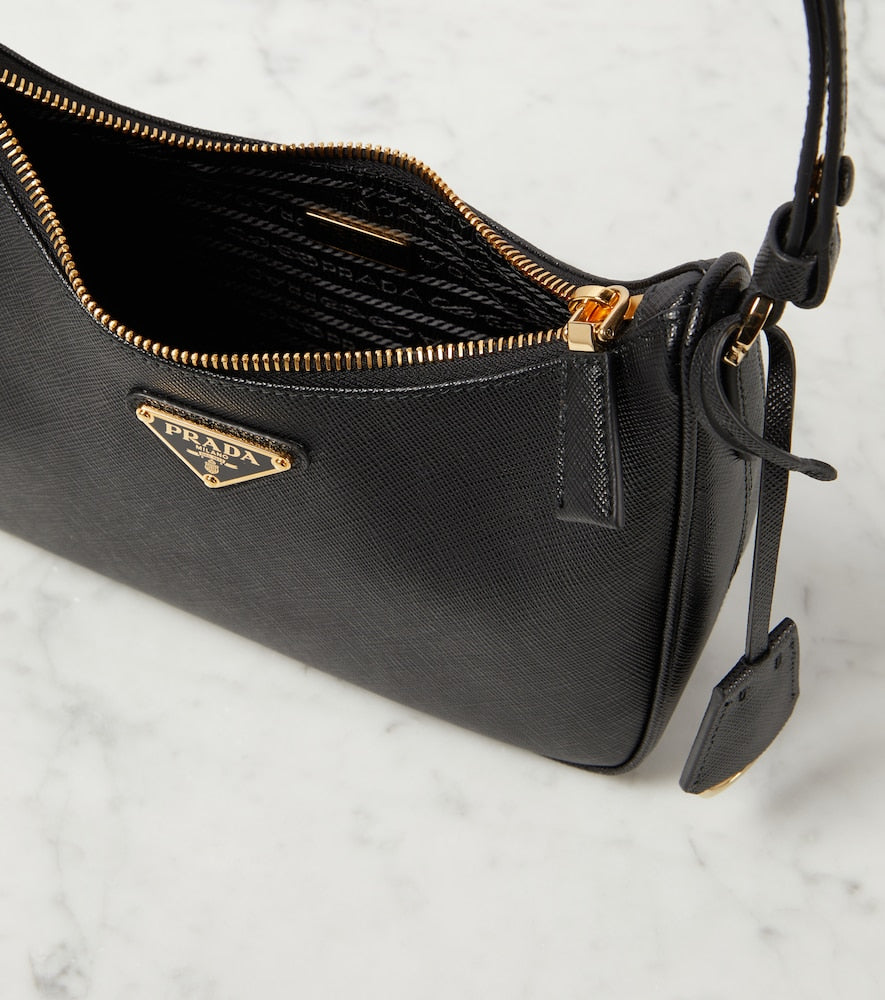 Prada Re-Edition Mini leather shoulder bag
